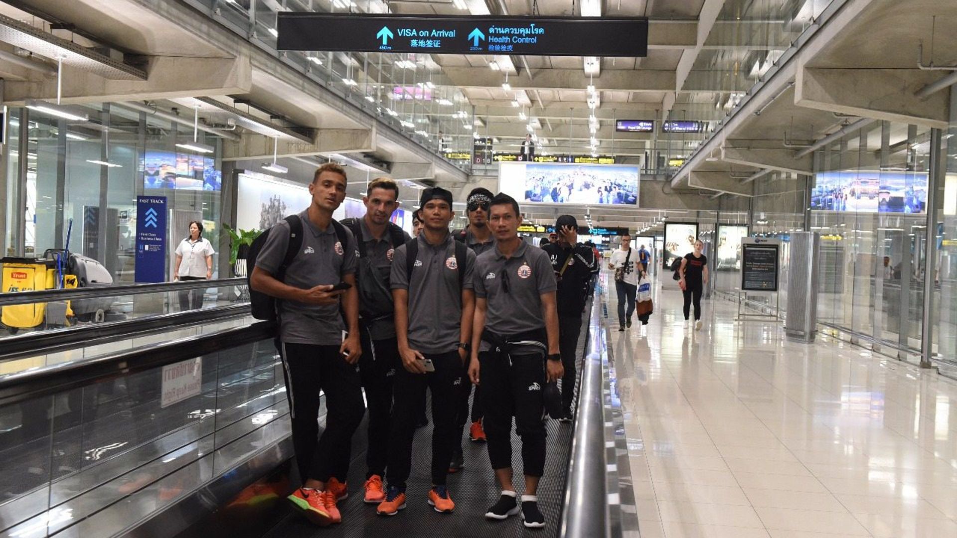 Persija Jakarta Tiba Di Yangoon, Myanmar