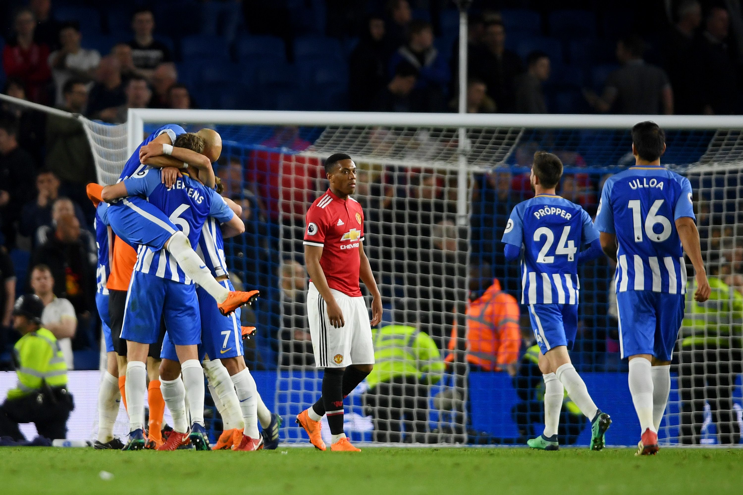 Brighton & Hove Albion v Manchester United