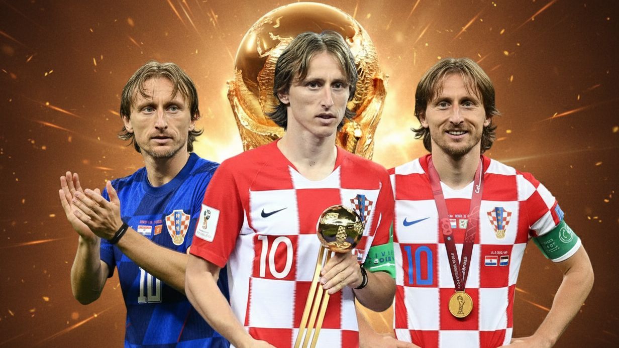 Luka Modric Croatia World Cup (Goal Only)