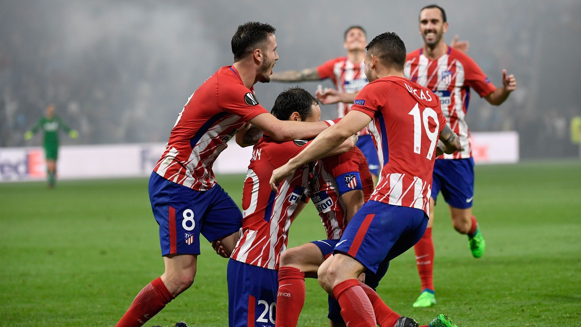 Gabi Atletico Madrid Marseille 16052018