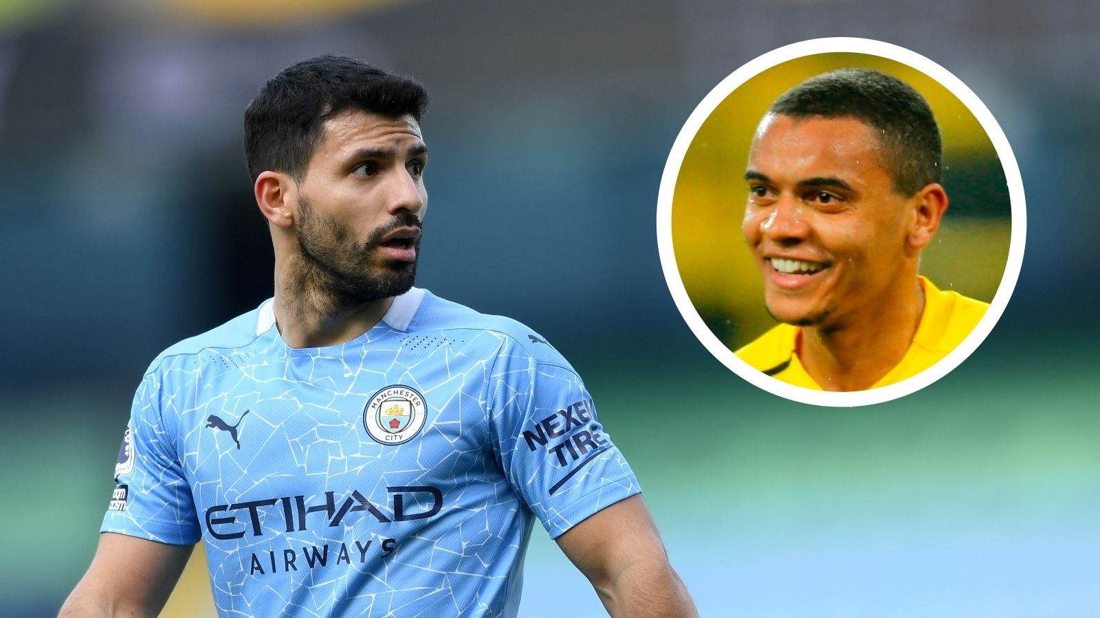 Sergio Agüero Manuel Akanji Manchester City Dortmund
