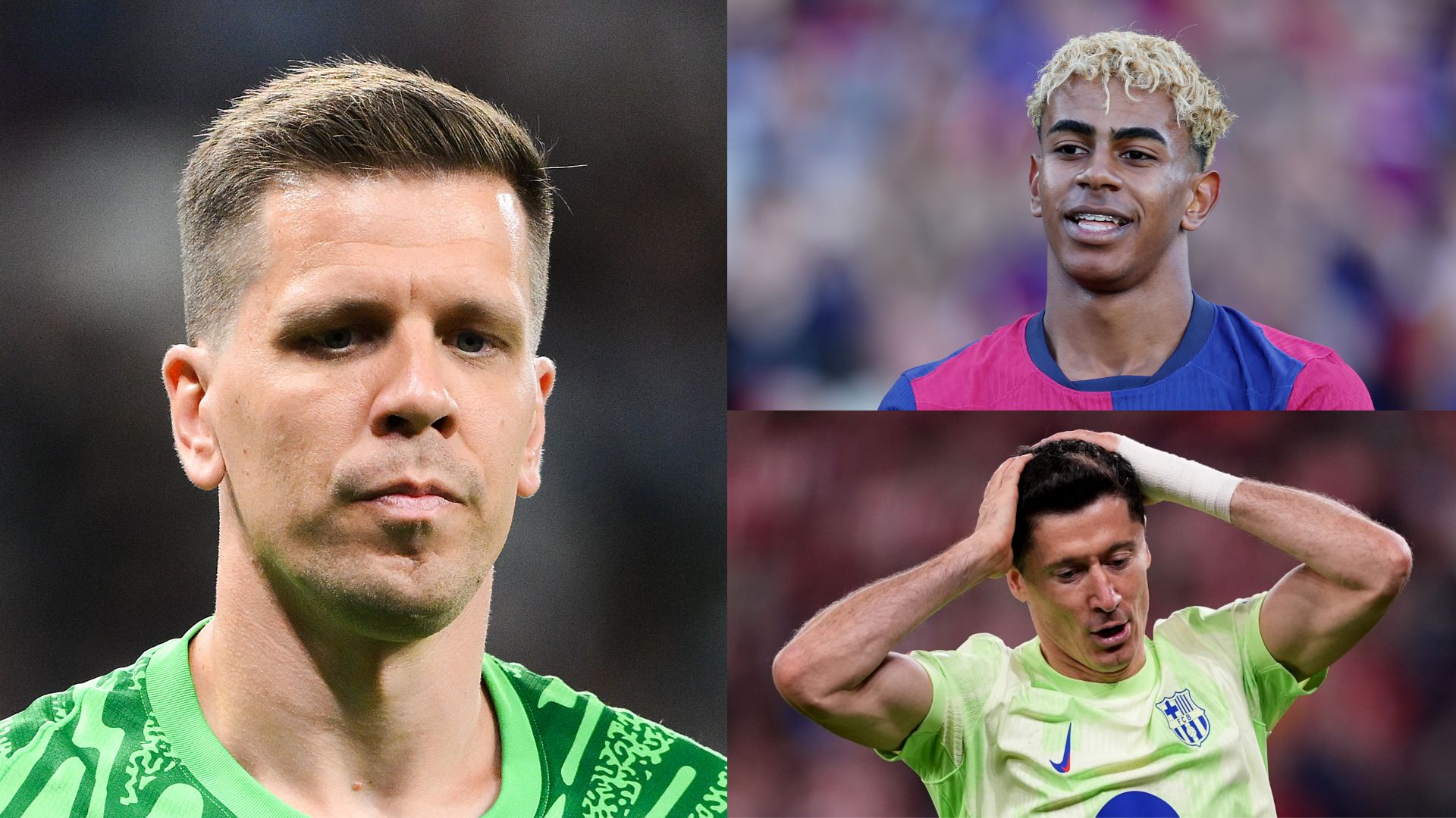 GFX Wojciech Szczesny Robert Lewandowski Lamine Yamal