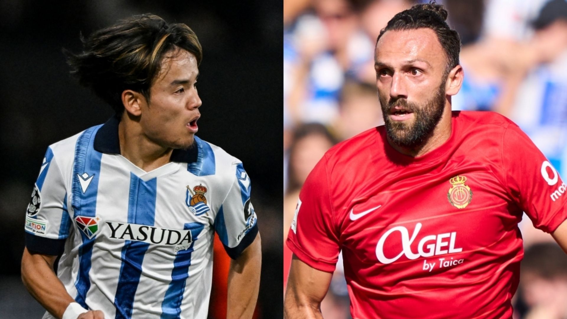 Takefusa Kubo Real Sociedad Vedat Muriqi Mallorca