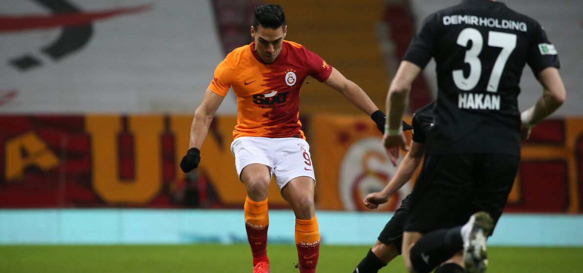 Radamel Falcao Galatasaray vs. Sivasspor 03/07/21