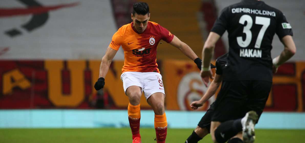 Radamel Falcao Galatasaray vs. Sivasspor 03/07/21