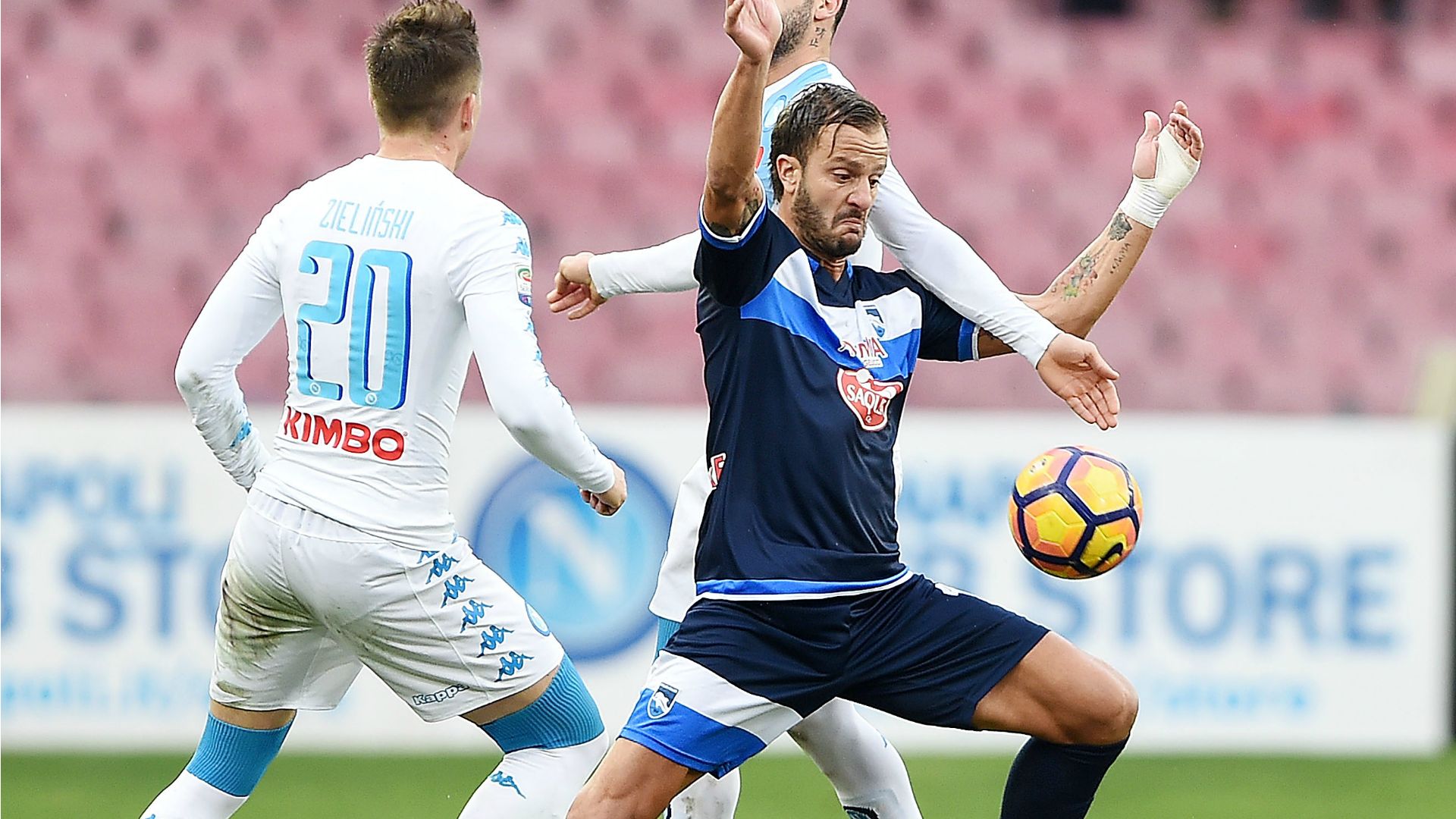 Alberto Gilardino Napoli Pescara Serie A 15012017