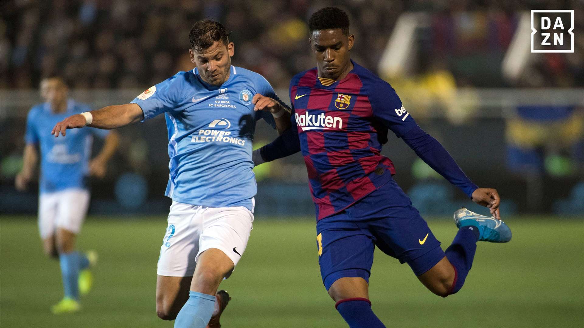 Kike Lopez Junior Firpo Ibiza Barcelona DAZN Copa del Rey 22012020