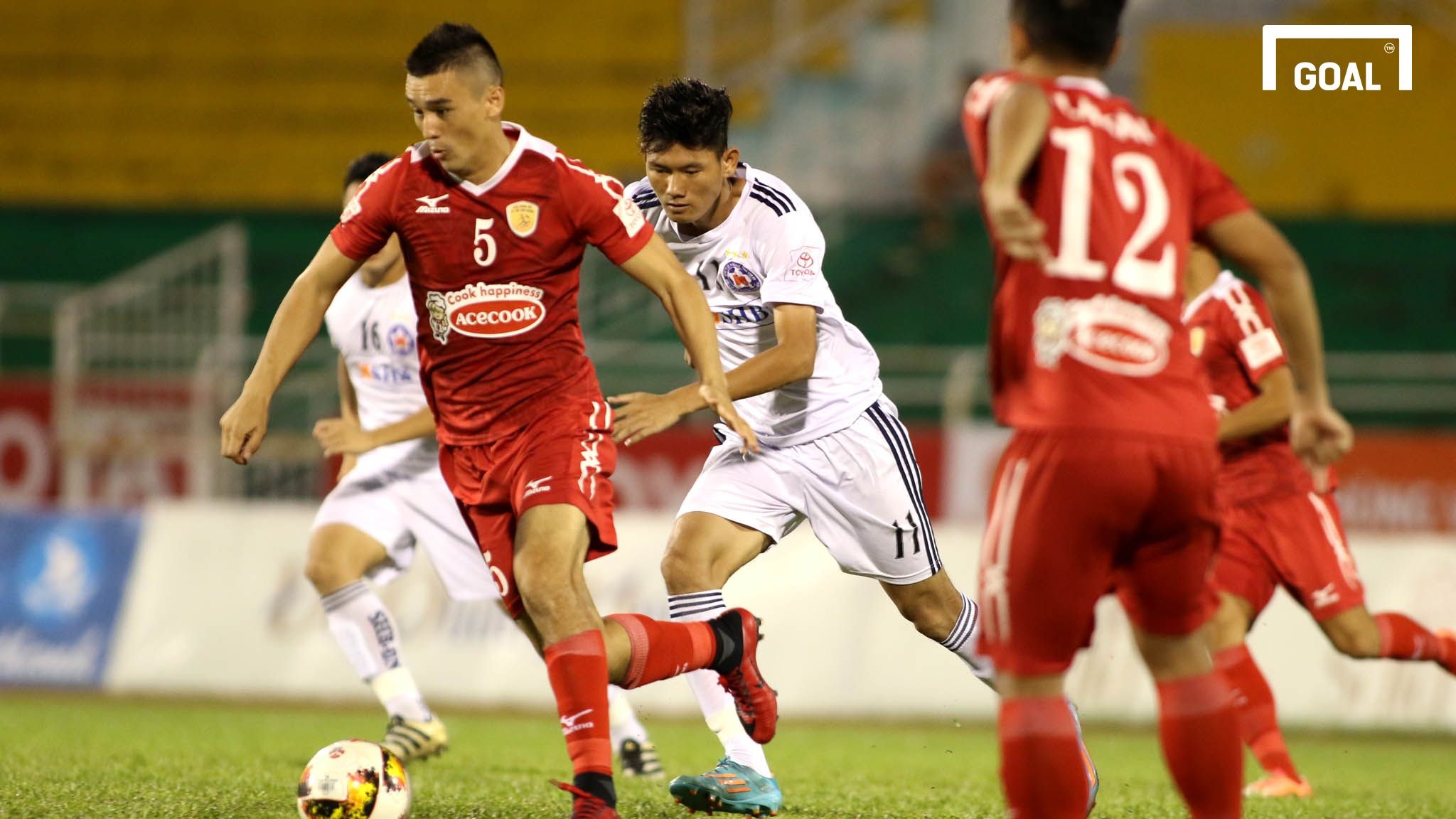 CLB TPHCM SHB Đà Nẵng Vòng 20 V.League 2017