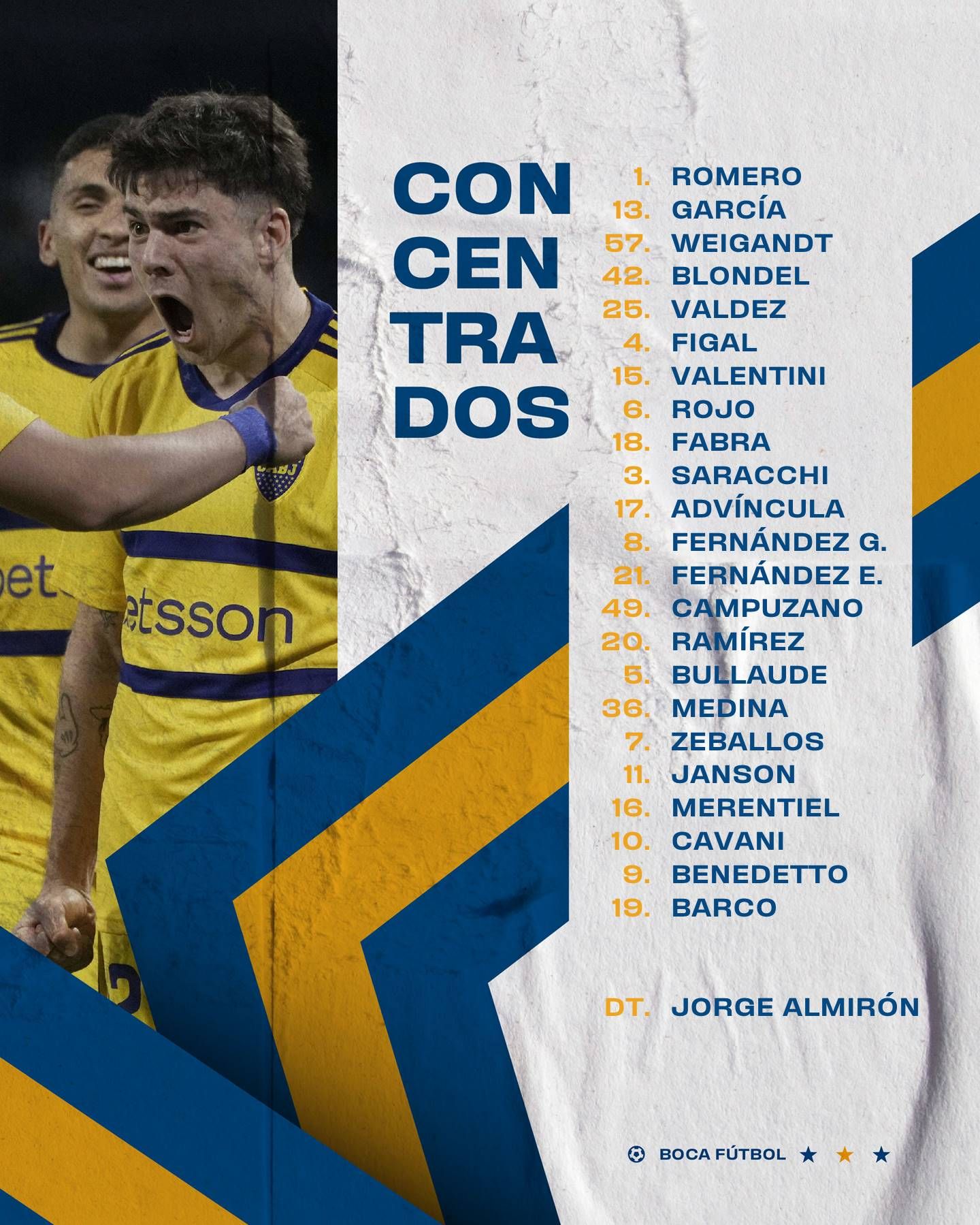 convocados boca lanus copa de la liga 22092023