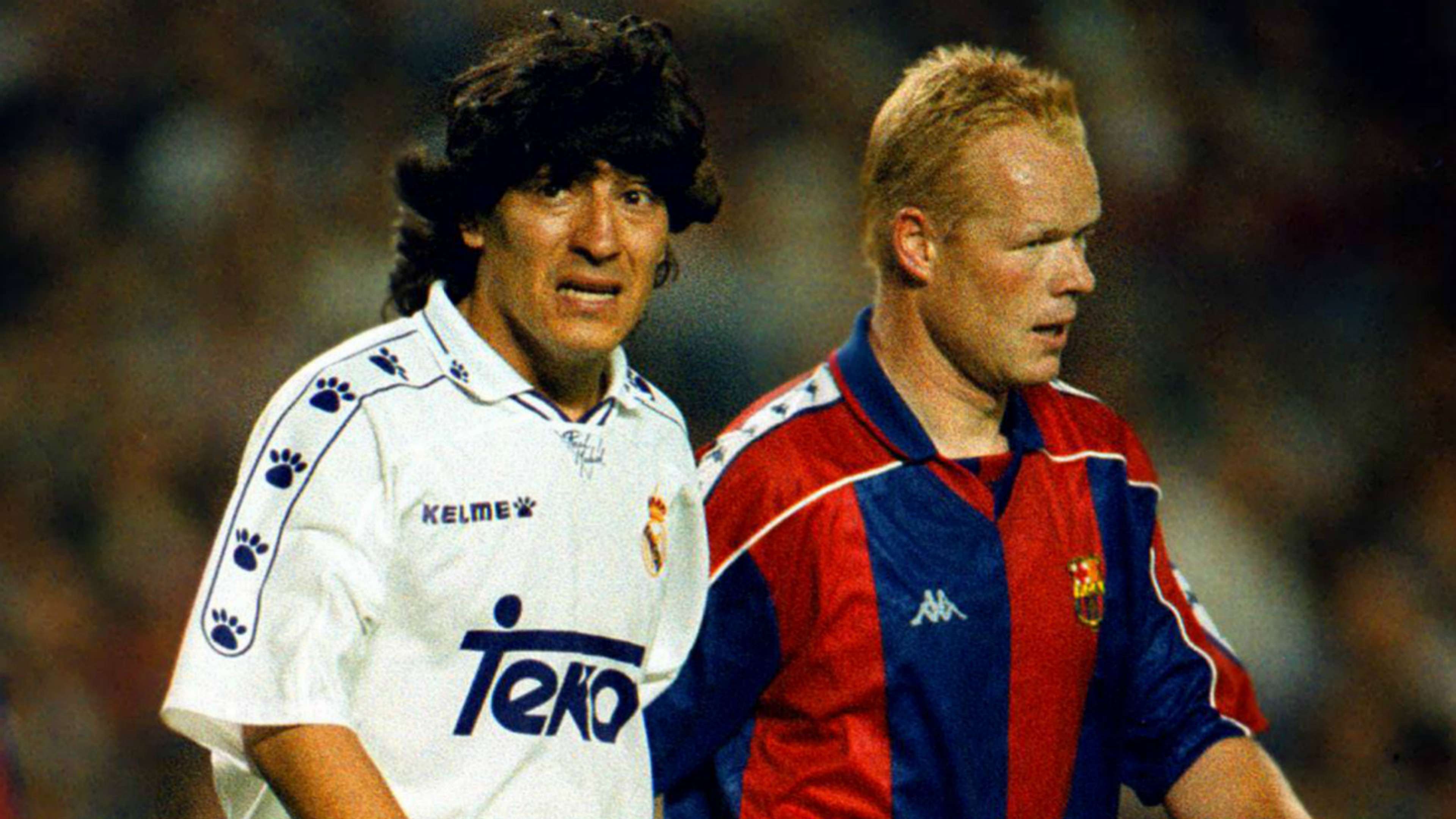ONLY GERMANY Ivan Zamorano Ronald Koeman Real Madrid Barcelona 1995