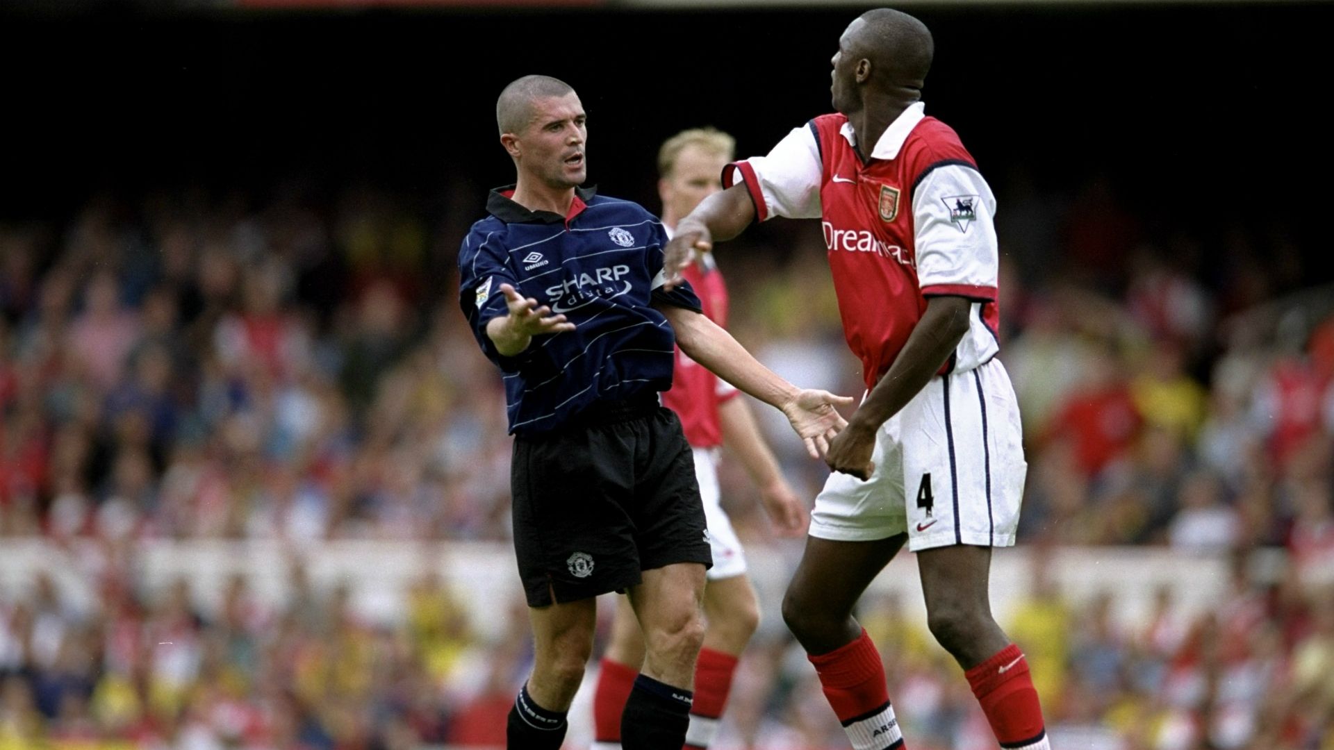 Roy Keane Patrick Vieira Manchester United Arsenal