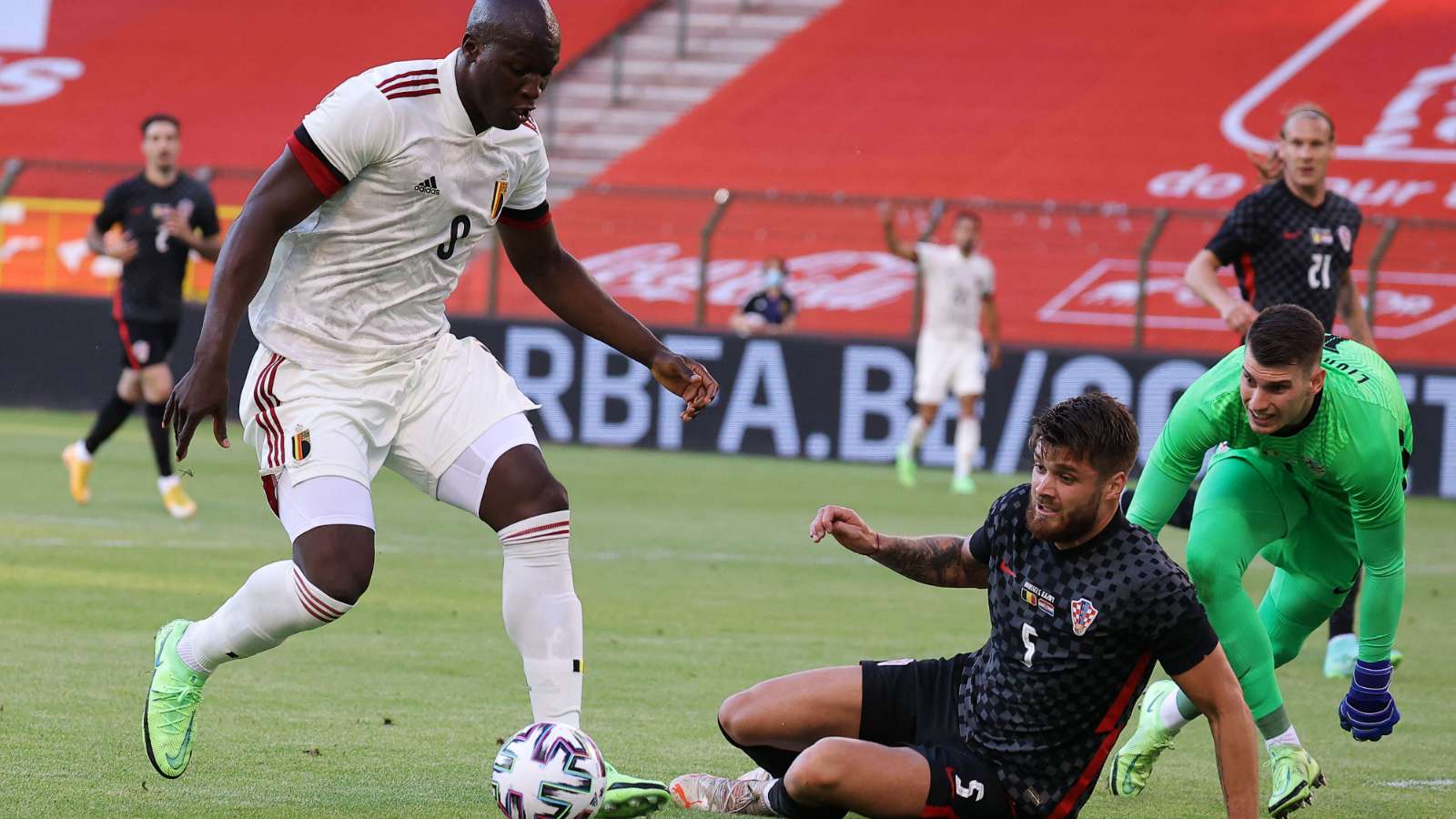 Lukaku, Bélgica vs. Croacia