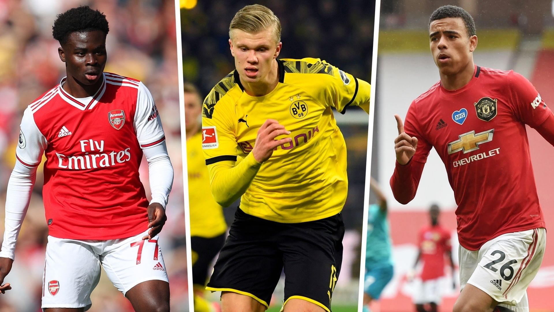 Saka Haaland Greenwood