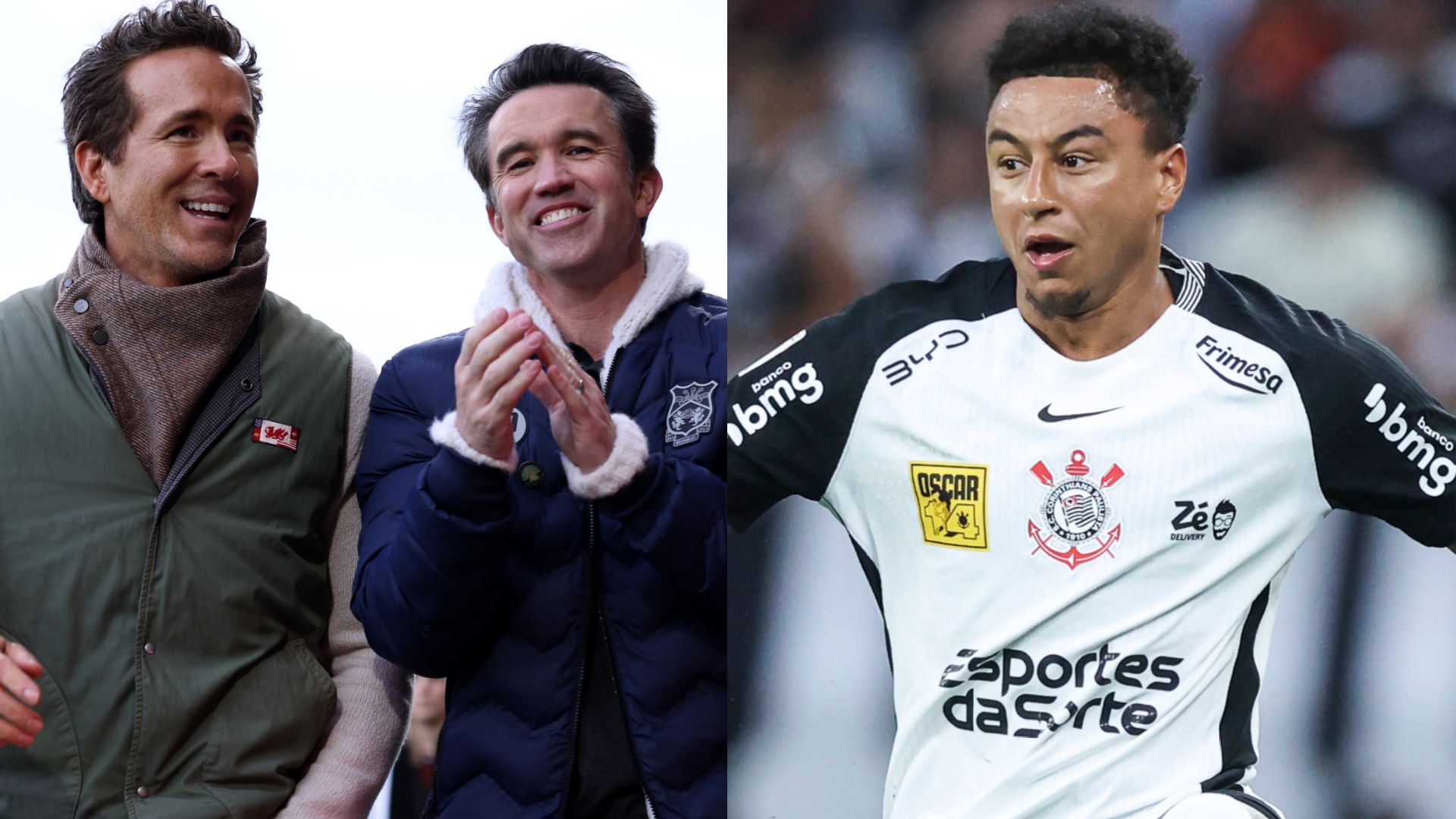 Jesse Lingard Ryan Reynolds Rob Mac