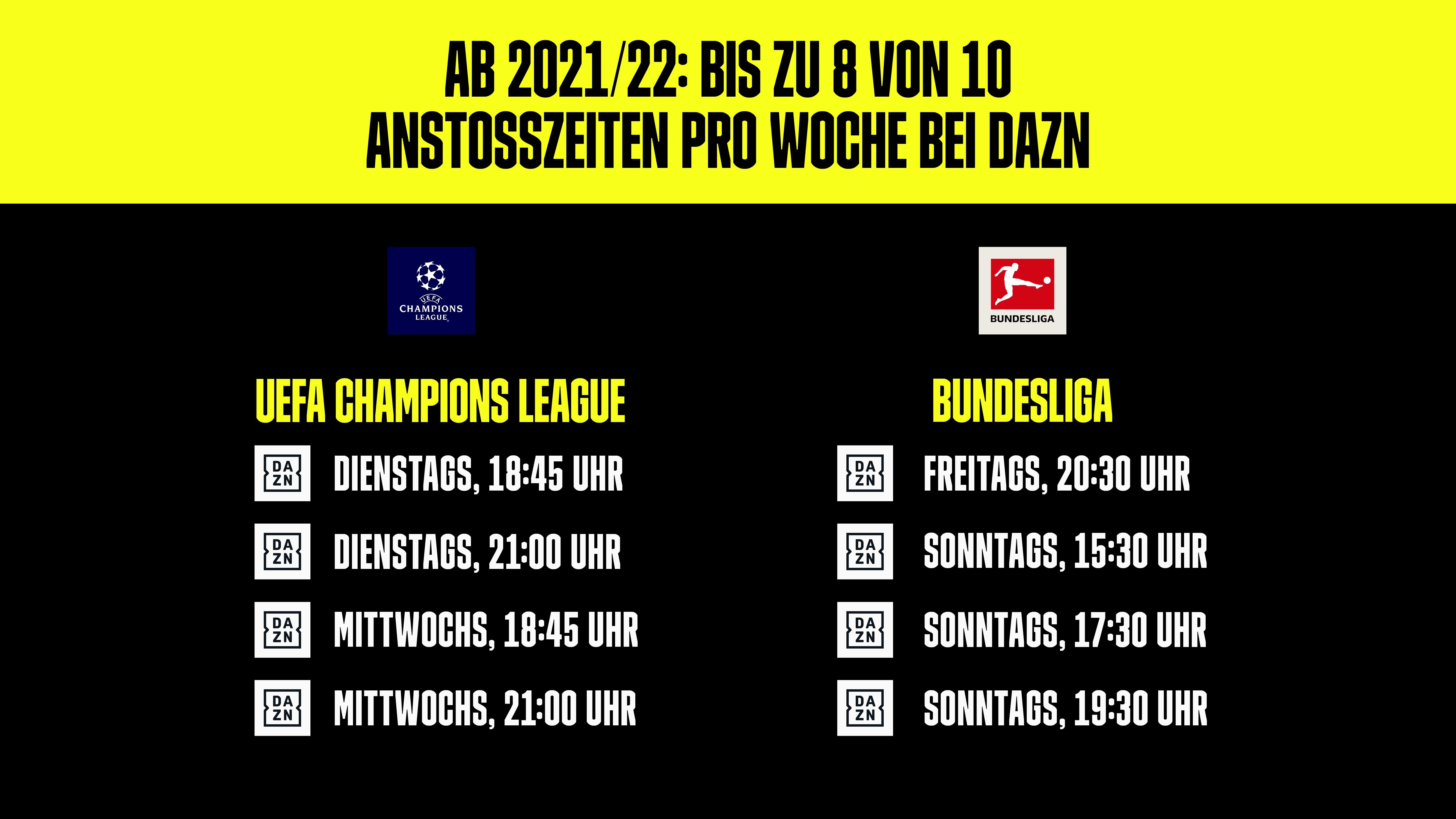 No Header - DAZN Champions League August 2020