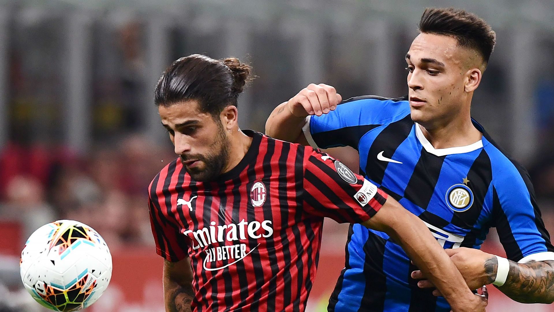 Ricardo Rodriguez Lautaro Martinez Milan Inter