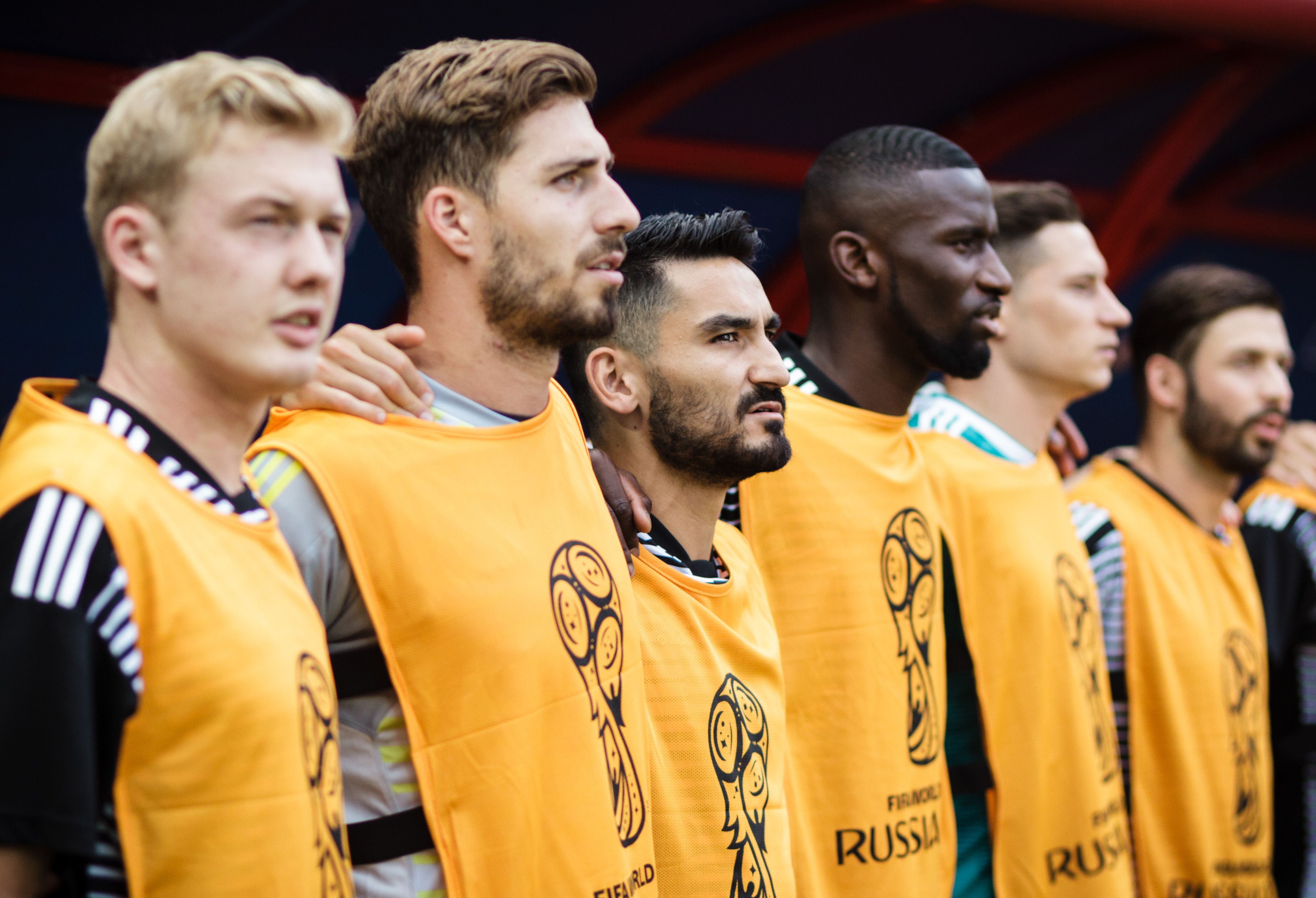 DFB Deutschland Brandt Trapp Gündogan Rüdiger Draxler Plattenhardt