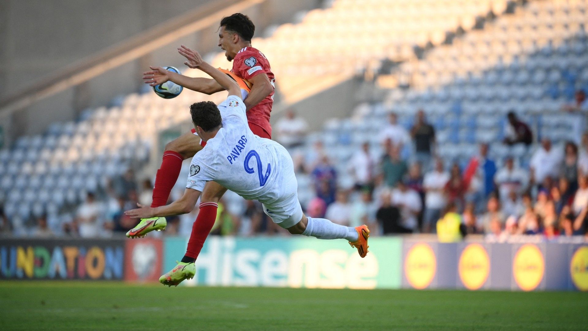 Benjamin Pavard France Gilbraltar 2022-23