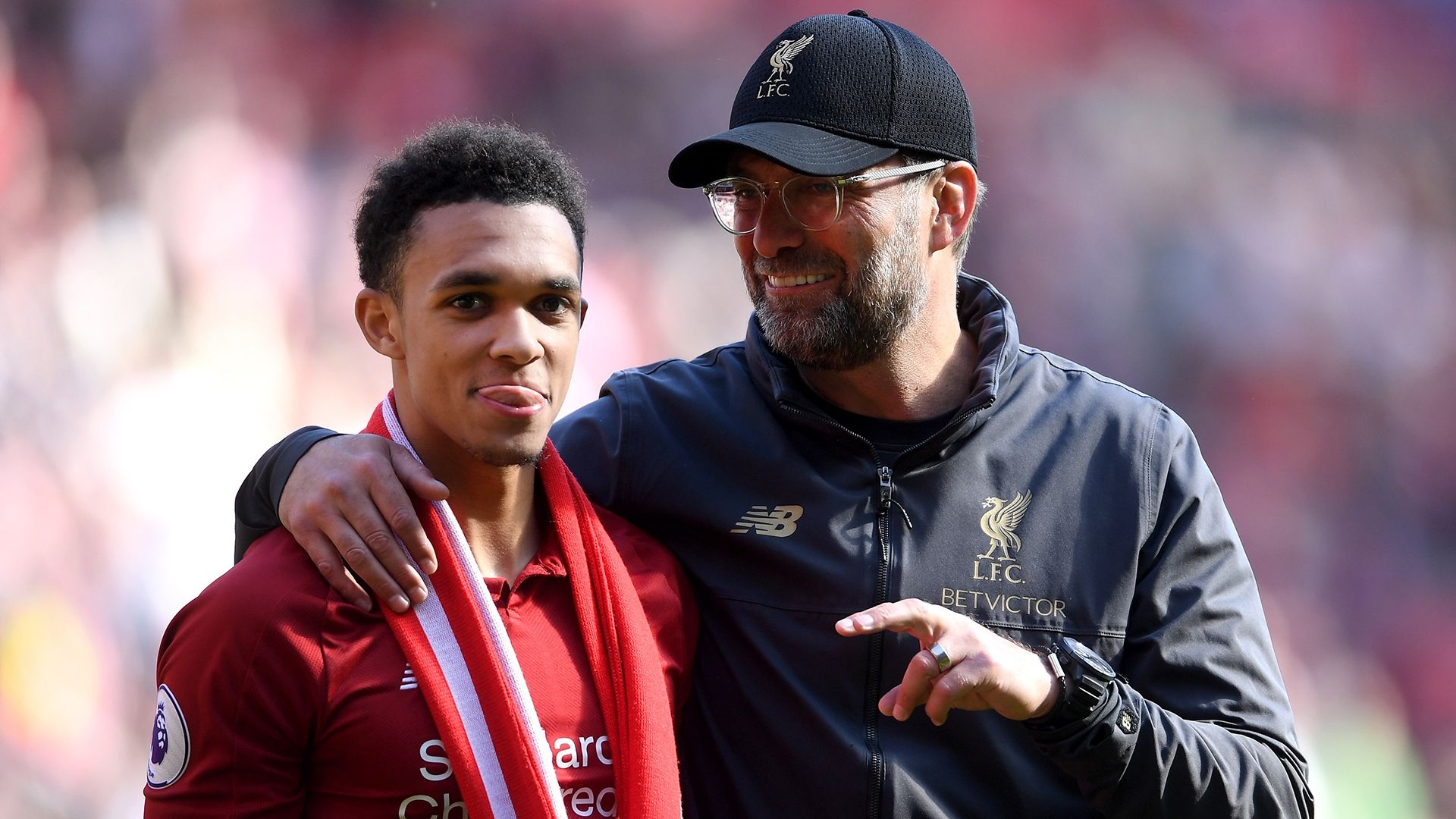 Trent Alexander-Arnold Jurgen Klopp 2019