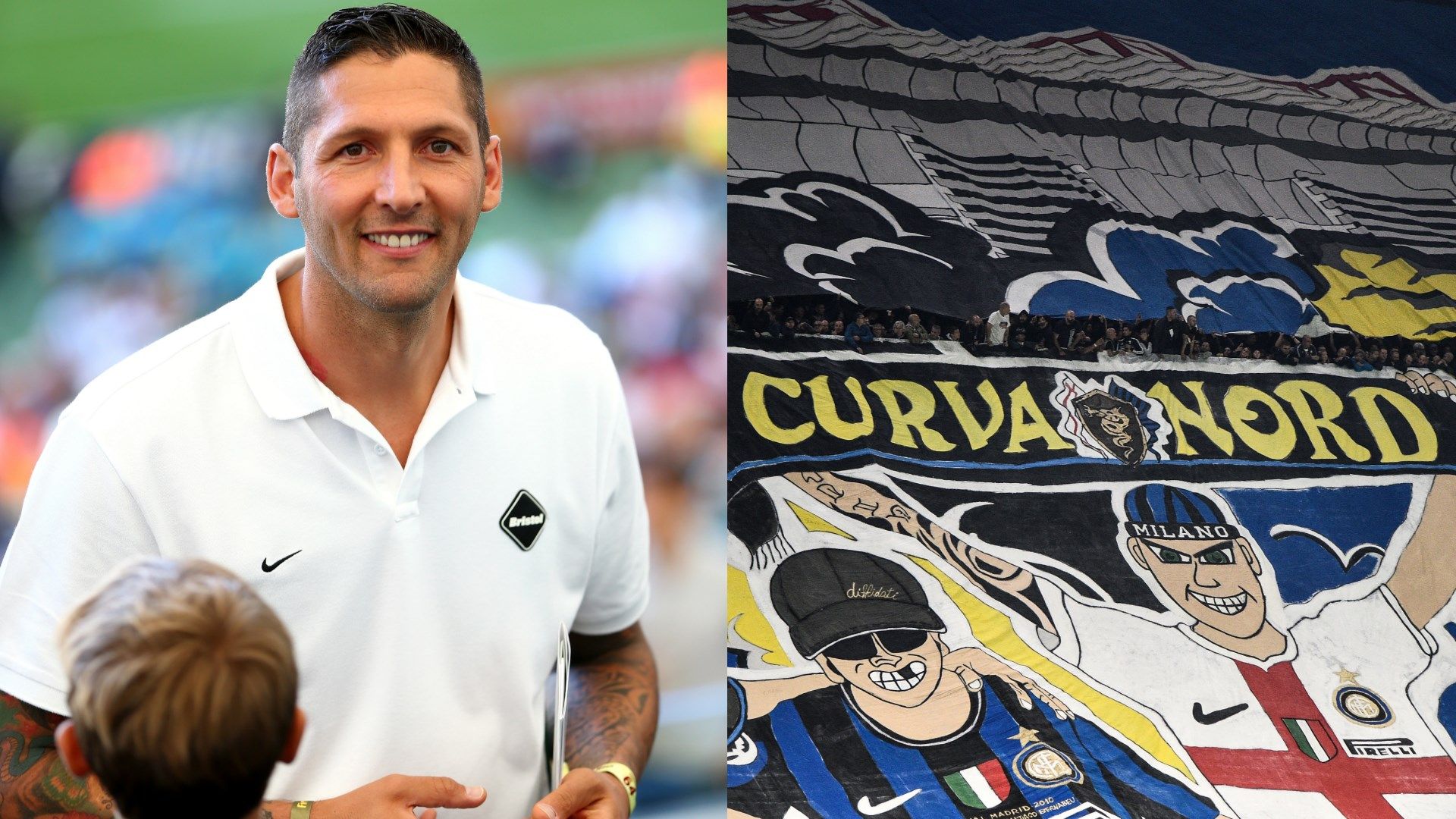 Materazzi Curva Nord Inter