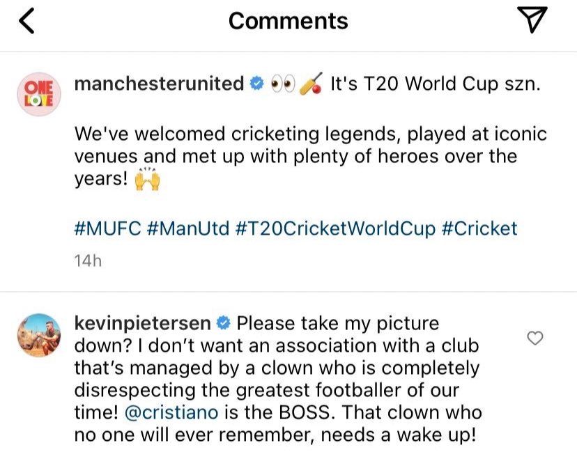kevinpieterson Instagram comment