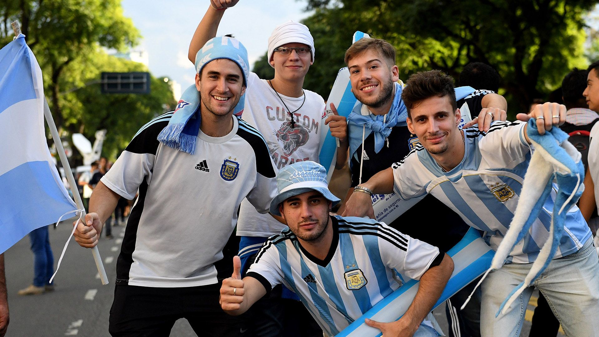 Fans Argentina Chile Monumental Eliminatorias 23032017