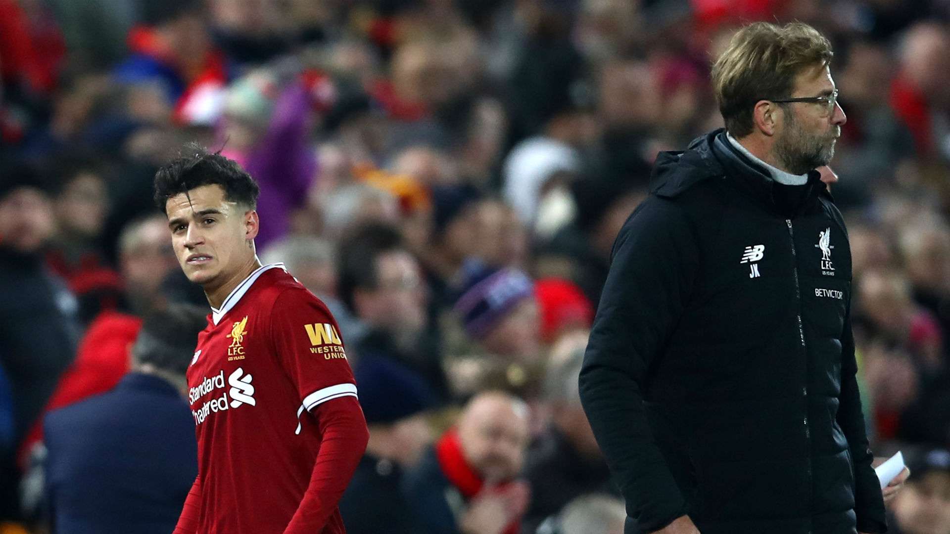 Philippe Coutinho Jurgen Klopp Liverpool