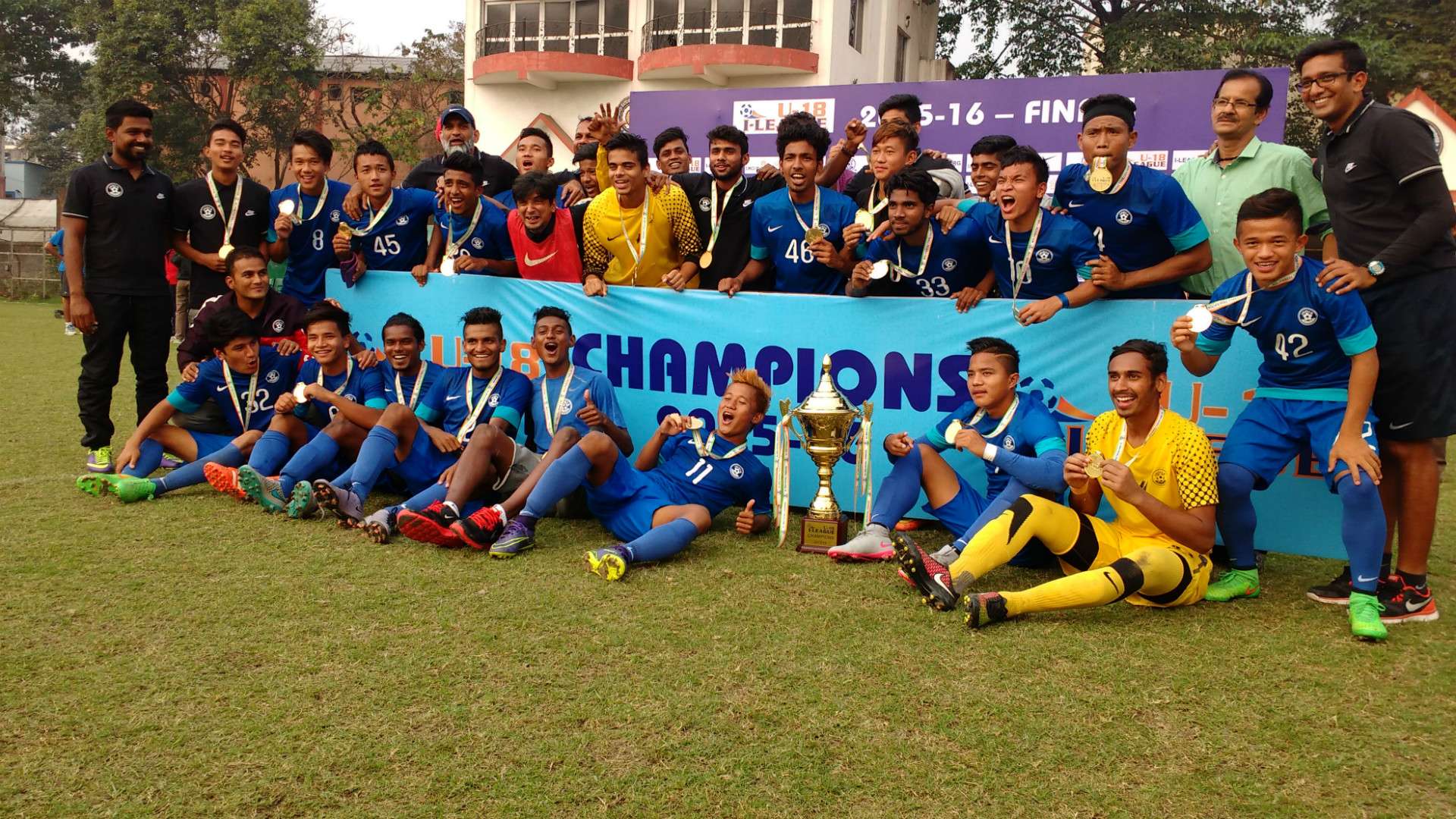 Floyd Pinto 2015 U-18 Champions