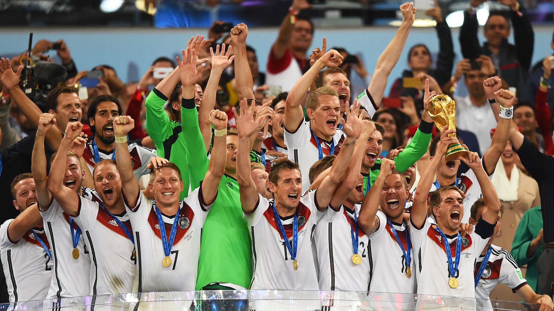 WM Finale 2014 DFB Team Pokal