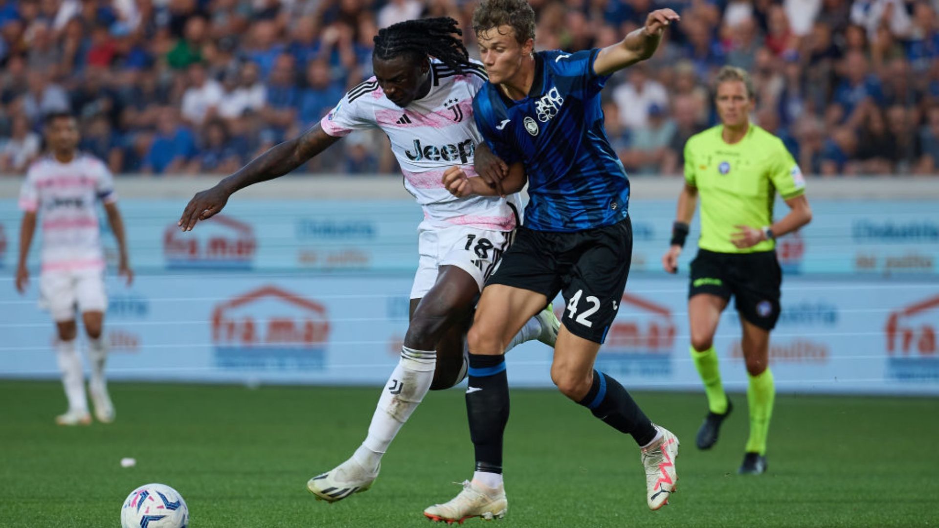 Scalvini Kean Atalanta Juventus 2023 2024