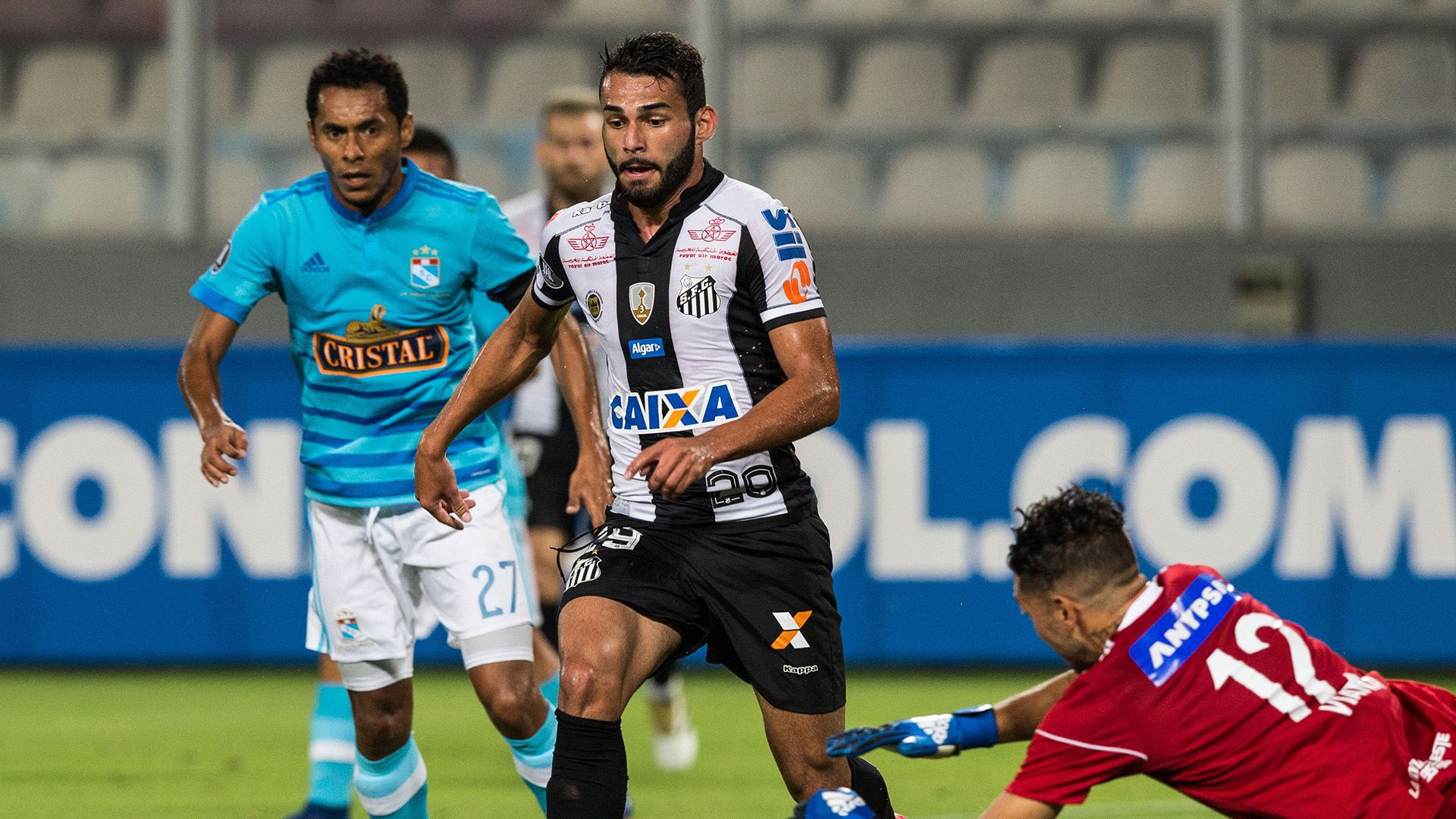 Thiago Maia Sporting Cristal Santos Copa Libertadores 09032017