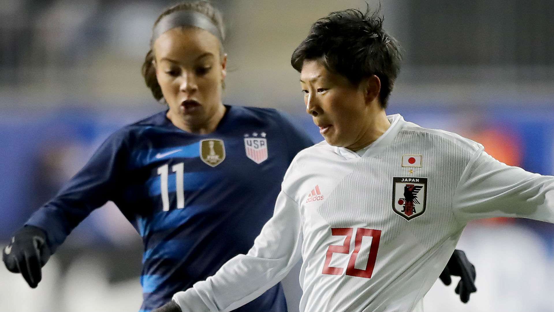 Mallory Pugh USWNT Kumi Yokoyama Japan