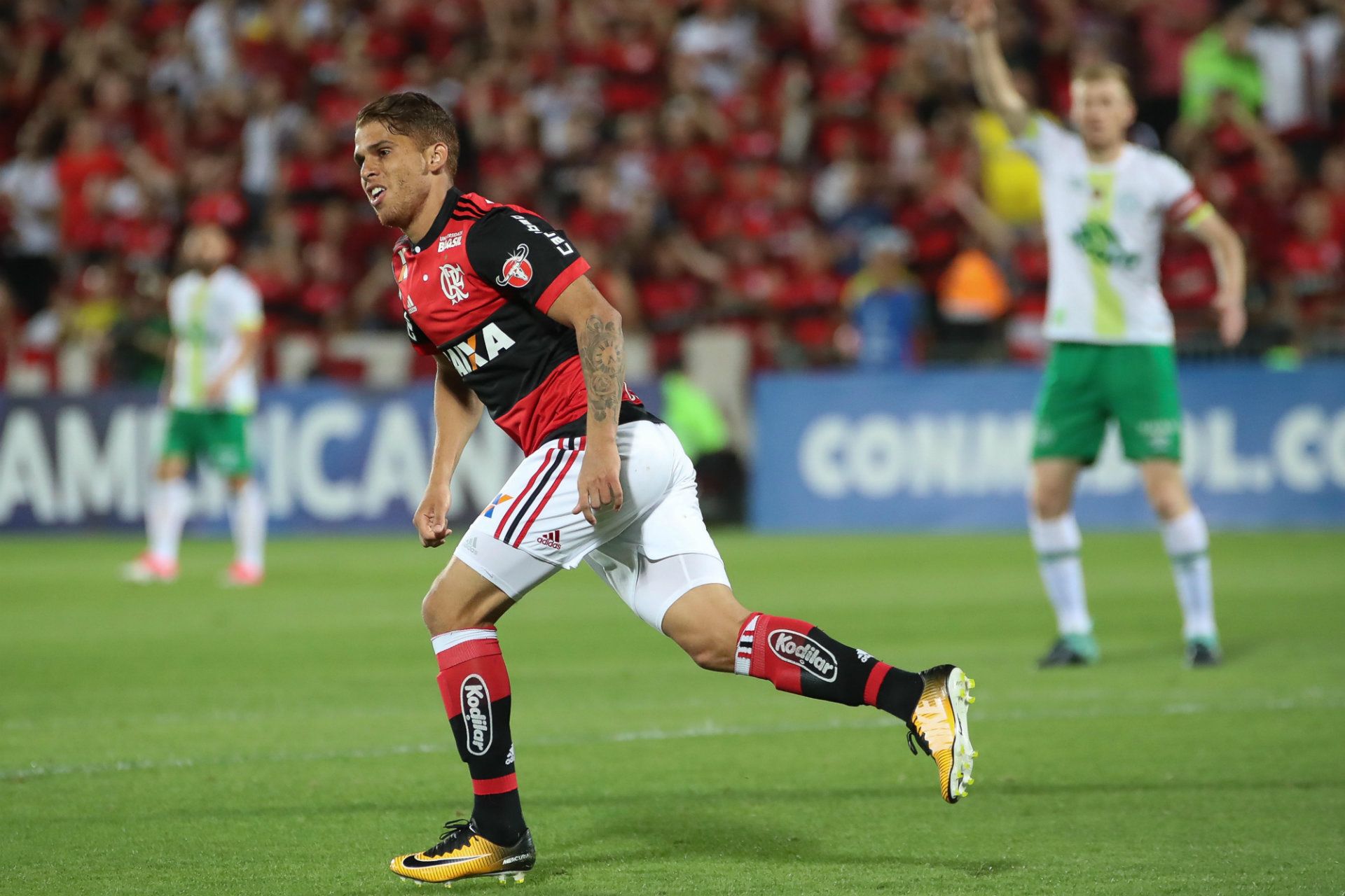 Guerrero Flamengo vs Chapecoense 200917