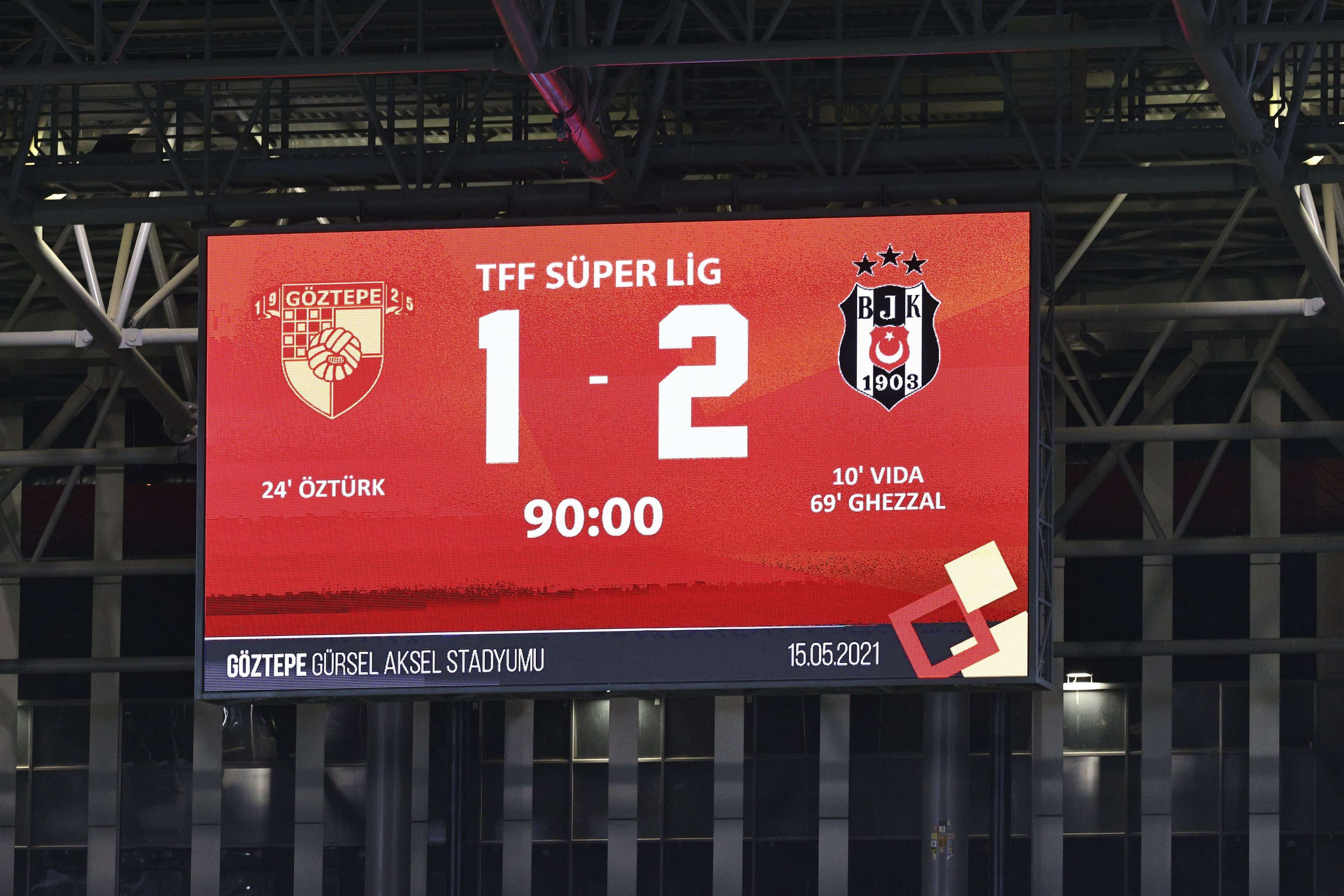 Goztepe vs Besiktas. 05.16.2021