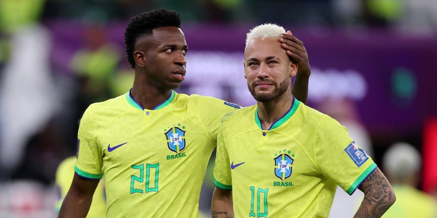 Vinicius Junior Neymar Brasilien HIC