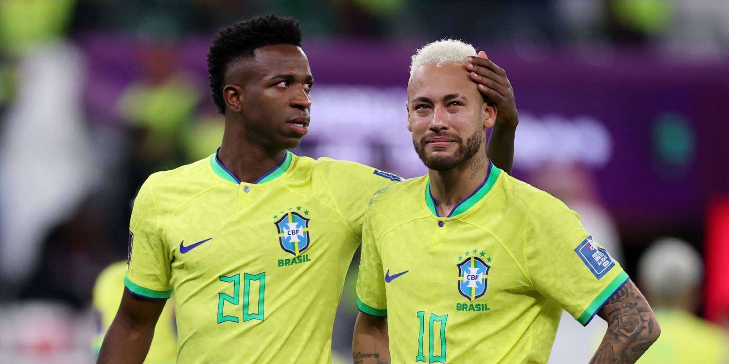 Vinicius Junior Neymar Brasilien HIC
