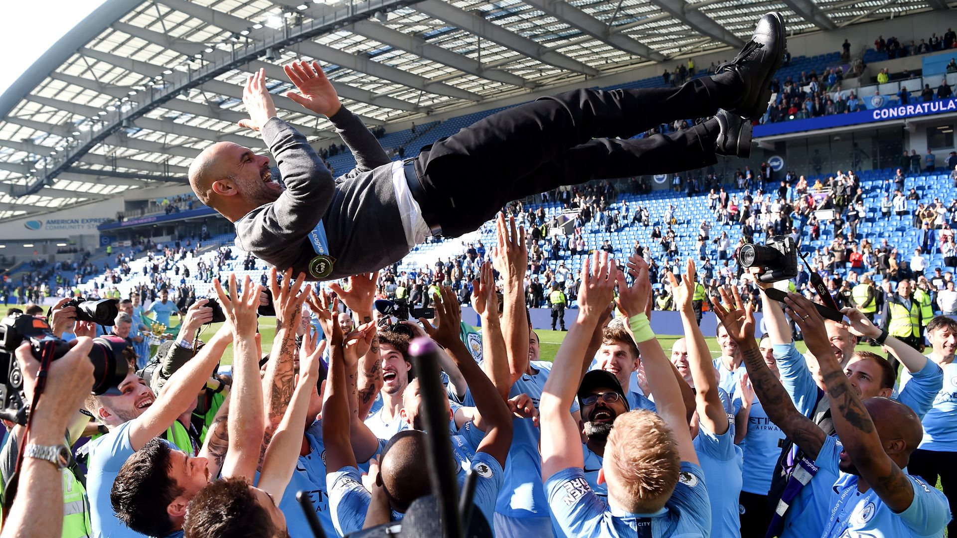 Pep Guardiola Manchester City 0519