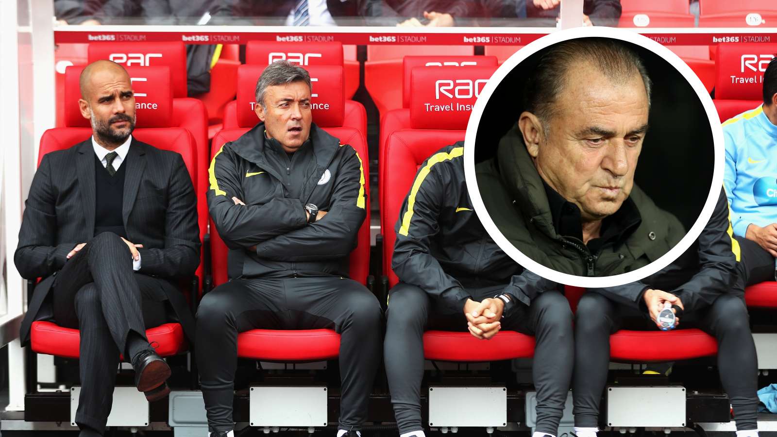 Pep Guardiola, Domenec Torrent, Fatih Terim GFX