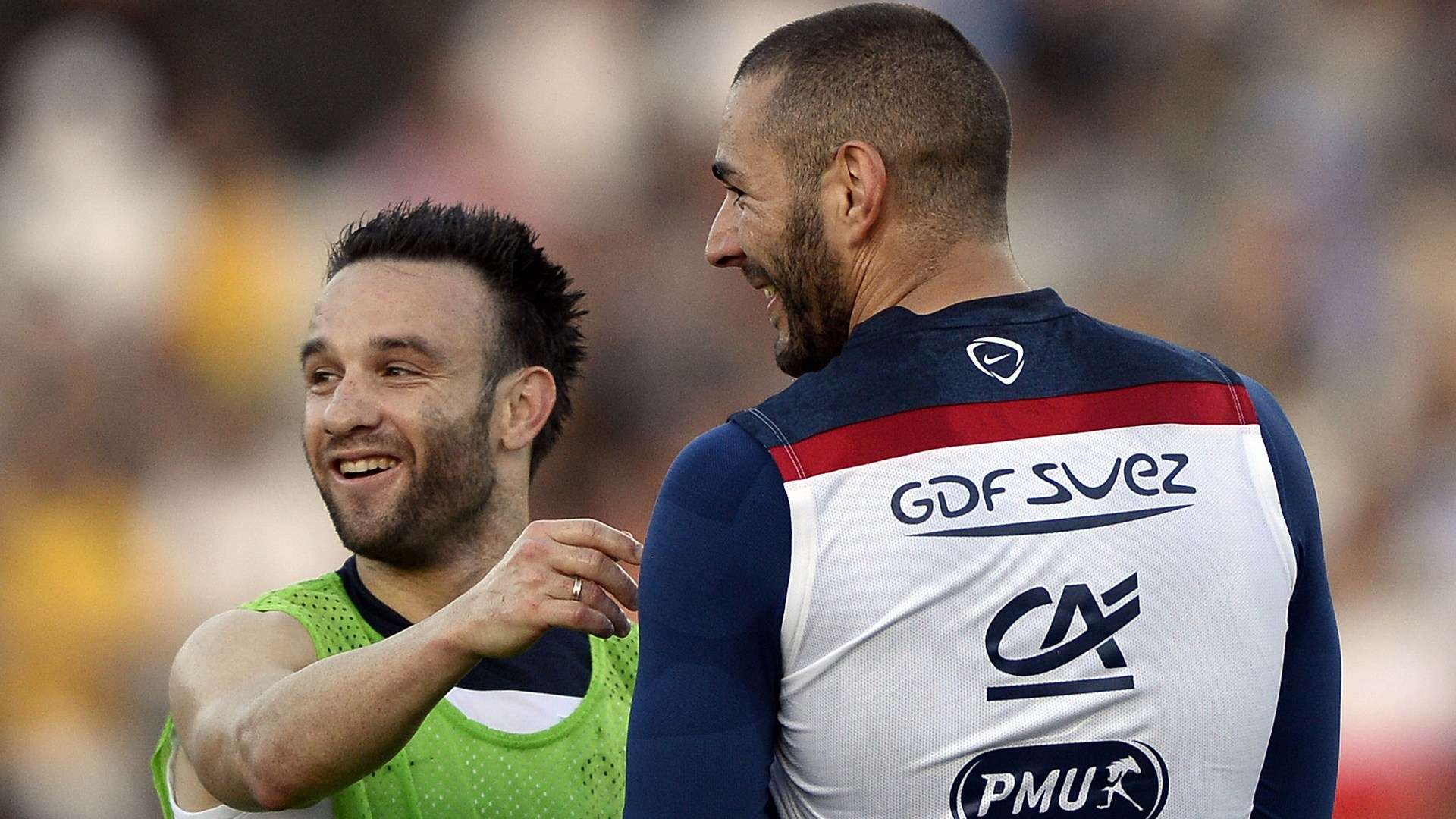 Mathieu Valbuena Karim Benzema France 2014