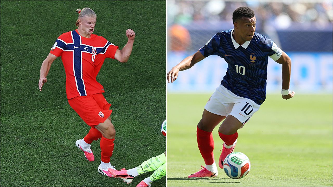 Haaland Mbappe