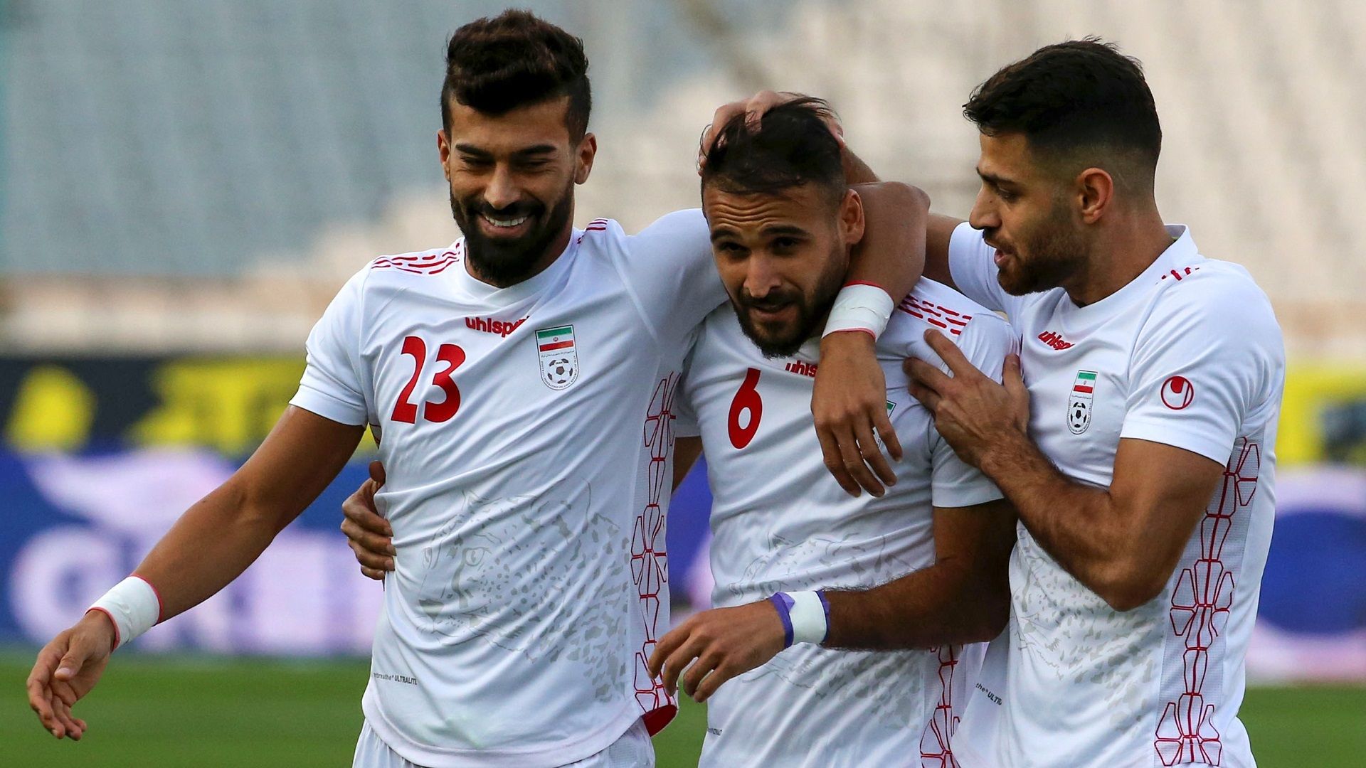 Iran players