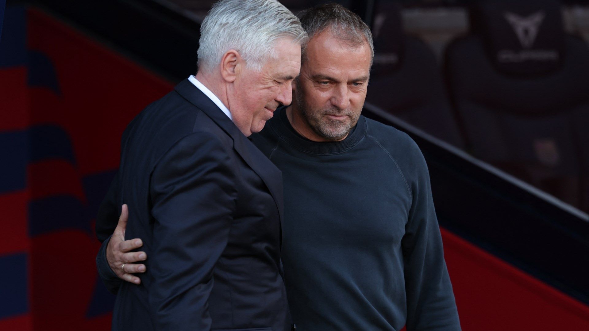 Carlo Ancelotti Hansi Flick