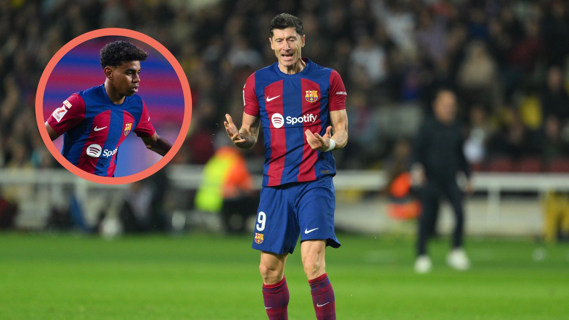 Robert Lewandowski, Lamine Yamal GFX 