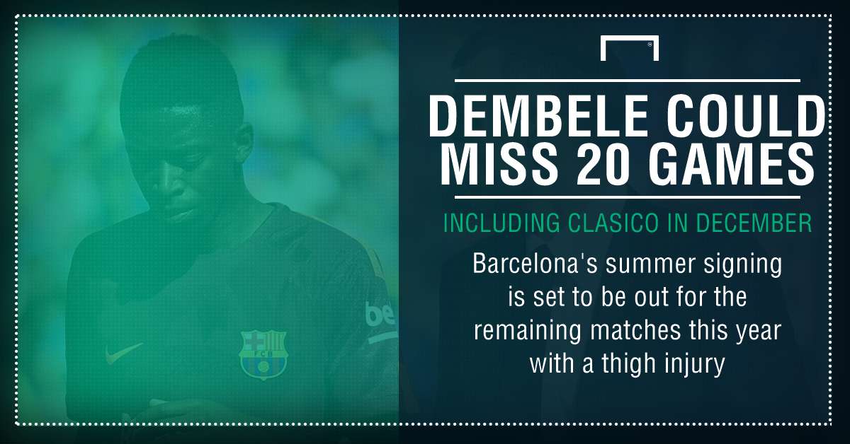 Dembele injury graphic