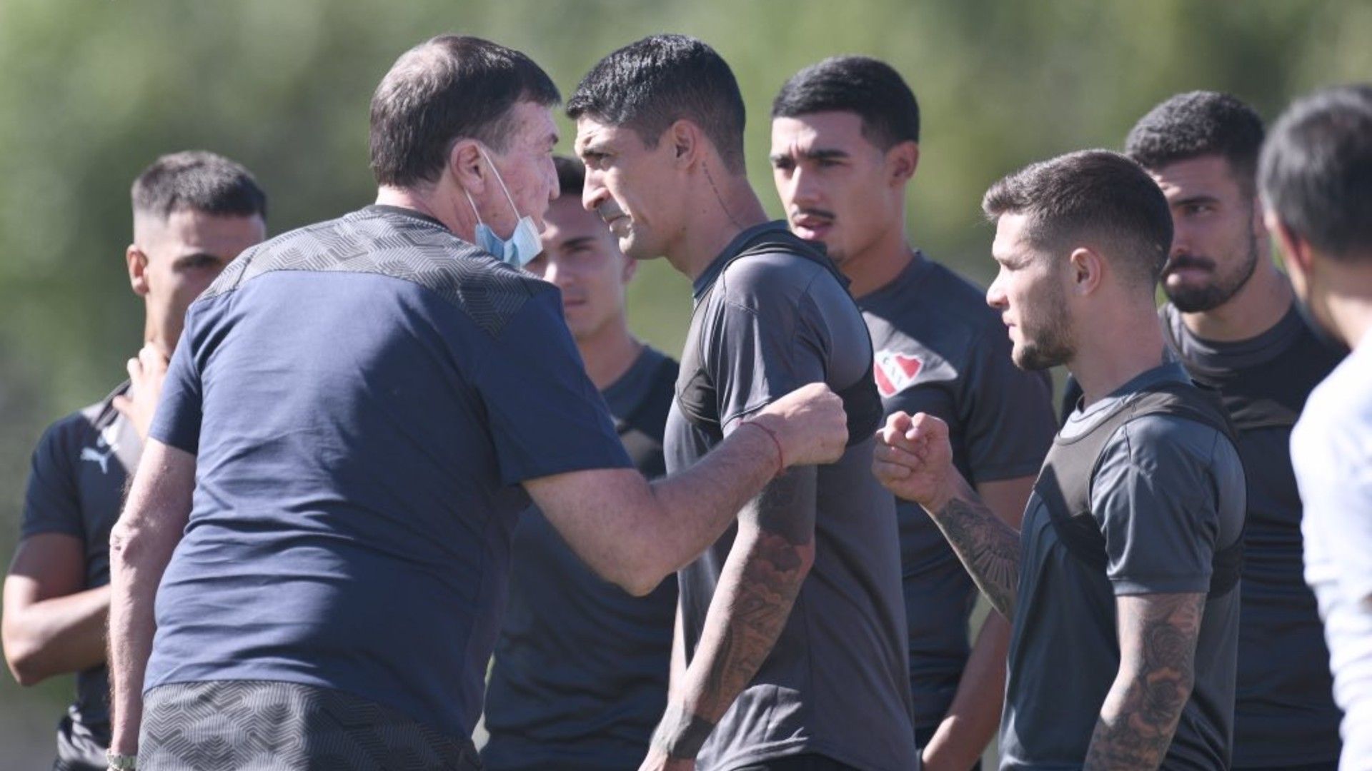 Julio Falcioni Independiente Entrenamiento Enero 2021