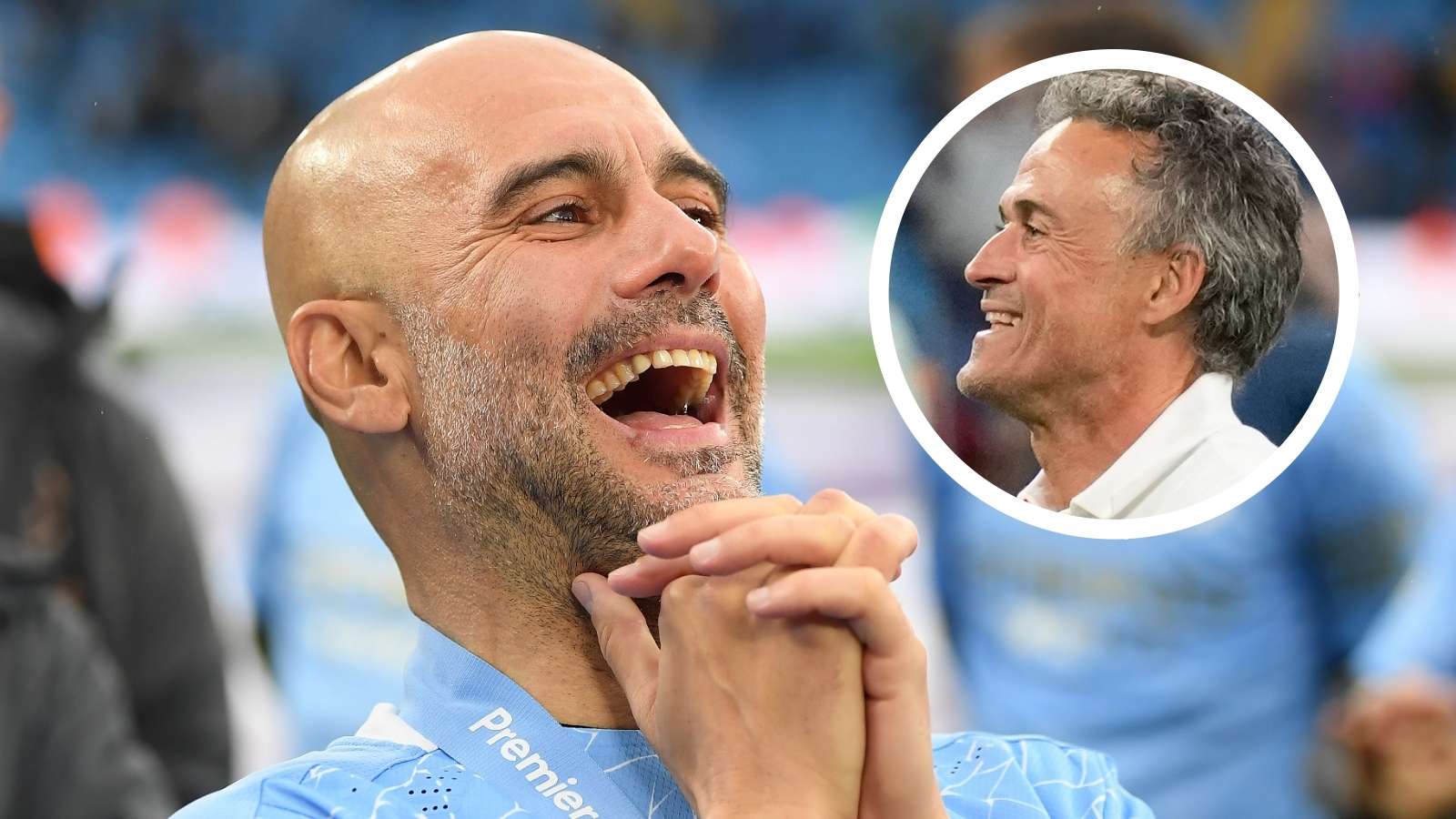 Pep Guardiola Luis Enrique