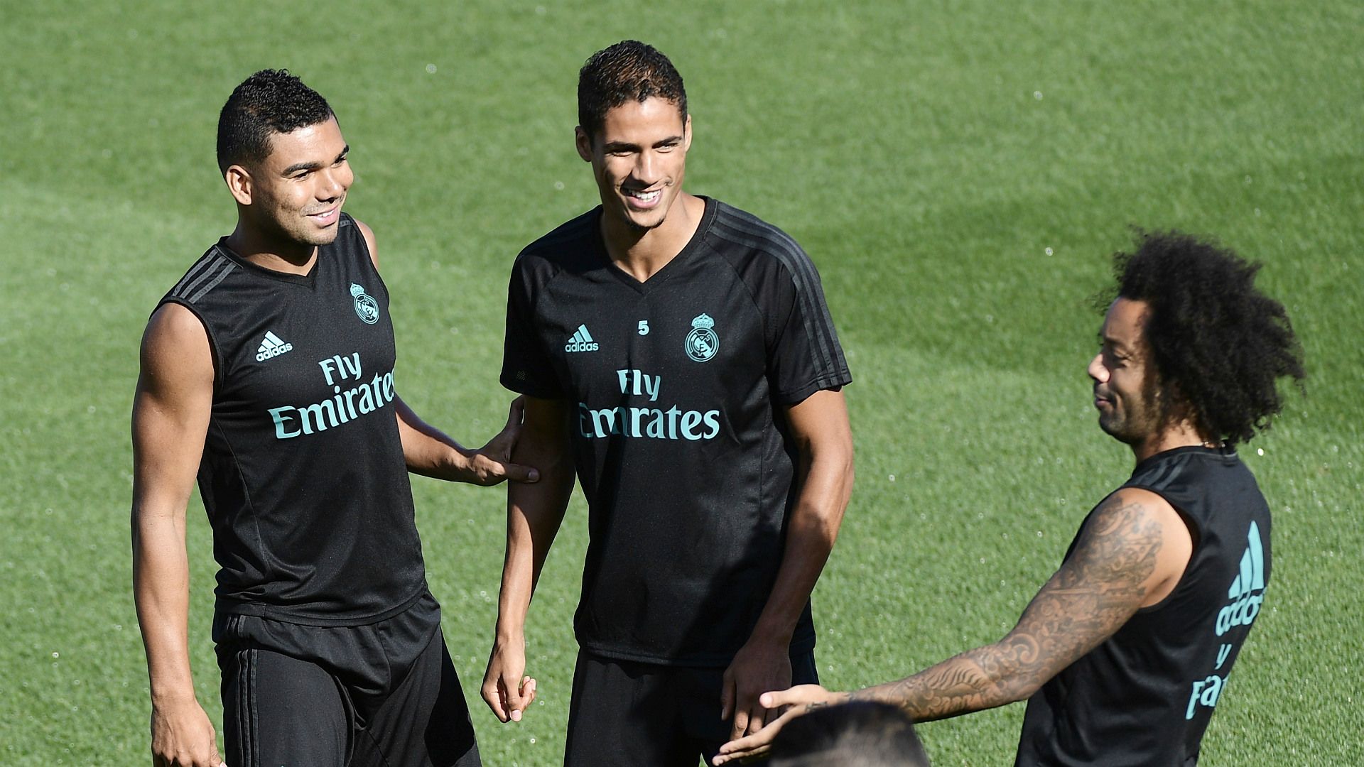 Casemiro Varane Marcelo Real Madrid