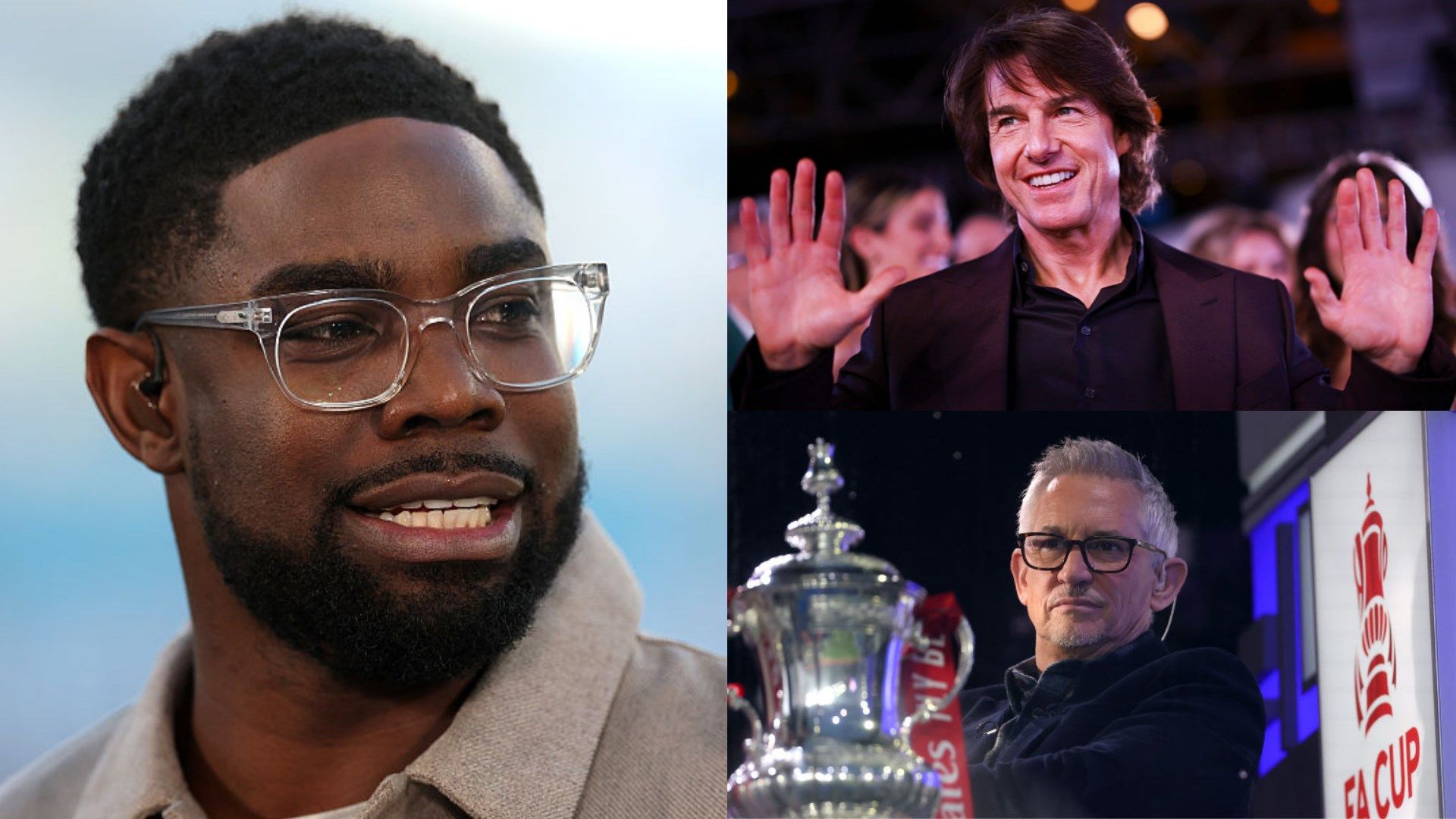 Micah Richards, Tom Cruise, Gary Lineker