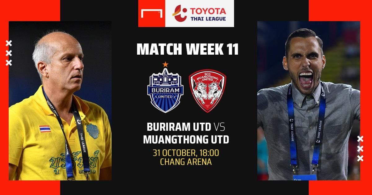 TOYOTA THAI LEAGUE PREVIEW : บุรีรัมย์ ยูไนเต็ด - เอสซีจี เมืองทอง ยูไนเต็ด