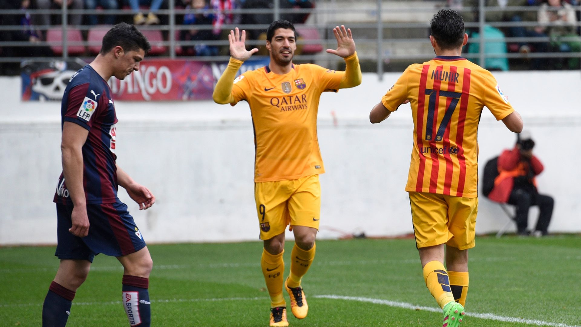 Luis Suarez Munir Eibar Barcelona 07032016